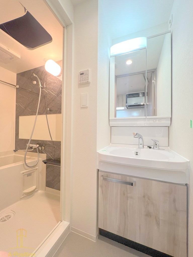 洗面設備　プレサンス四天王寺前夕陽ヶ丘ヴィリード