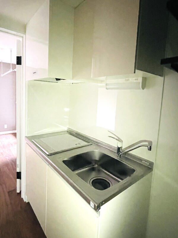 キッチン　コンパクトなキッチンで掃除もラクラク