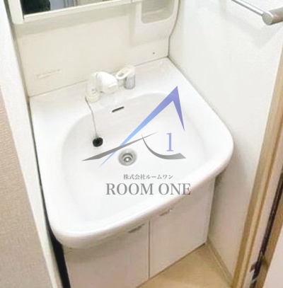 洗面設備　洗面台です。