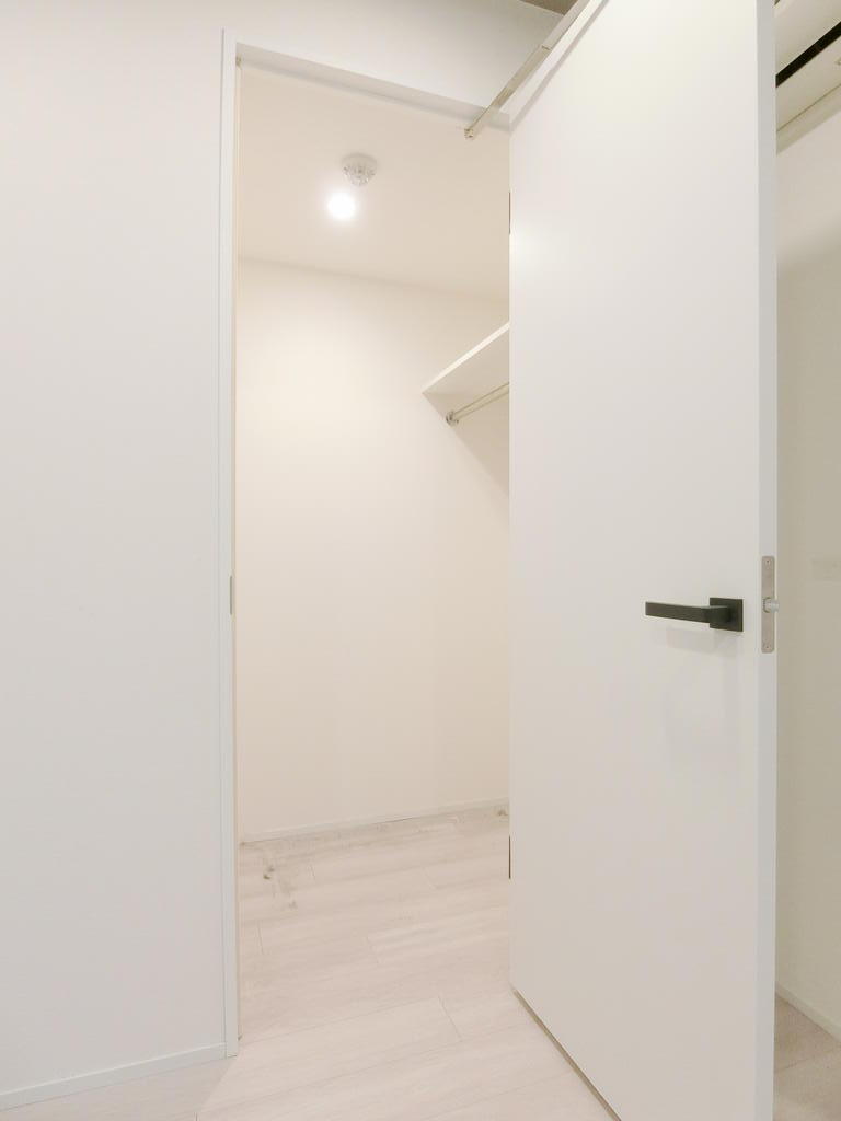 収納　ウォークインクローゼット