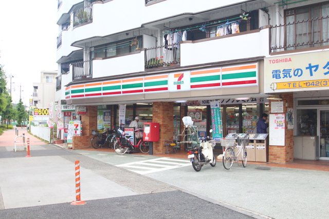 コンビニ　セブンイレブン稲城長沼店（コンビニ）まで163m