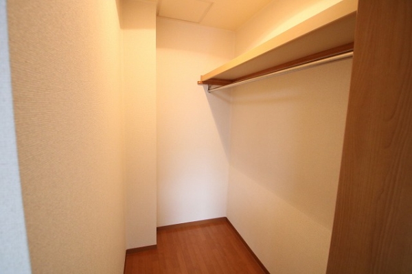 収納　※同間取り別号室の写真です。
