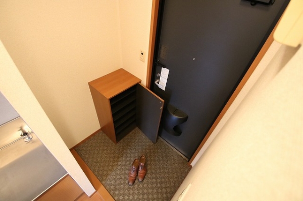 玄関　※同間取り別号室の写真です。