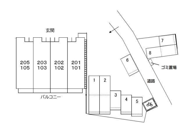 駐車場　駐車場