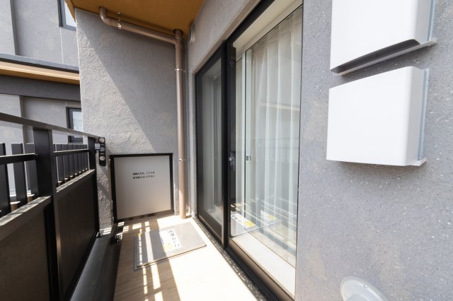 バルコニー　バルコニーがあります