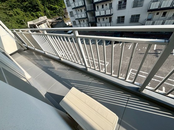 バルコニー　※別部屋の写真です