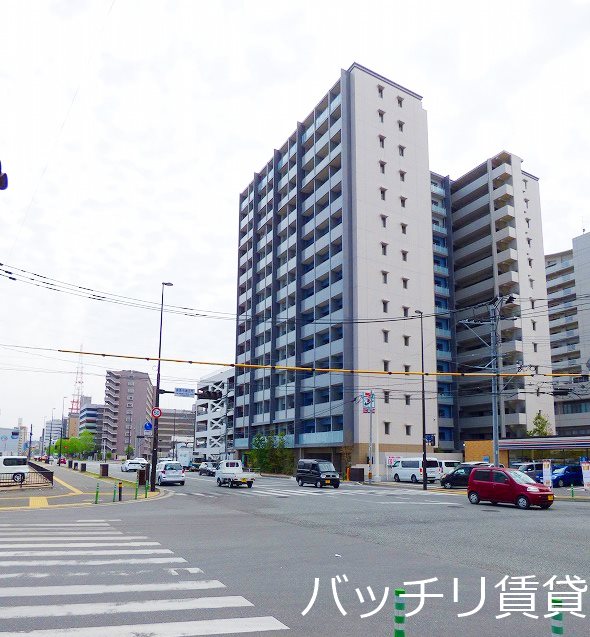 建物外観　オートロック付き分譲賃貸マンション♪