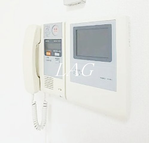 セキュリティ　モニター付きインターホンです。