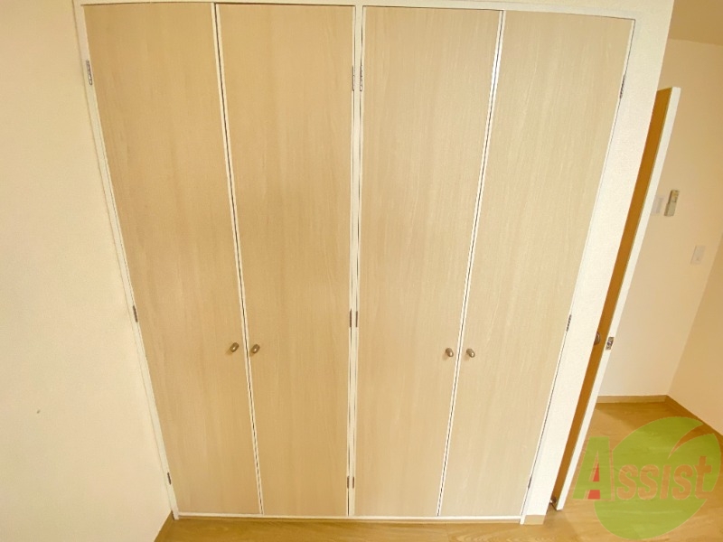 収納　こちらは収納です。中は後ほどご紹介させて頂きます。