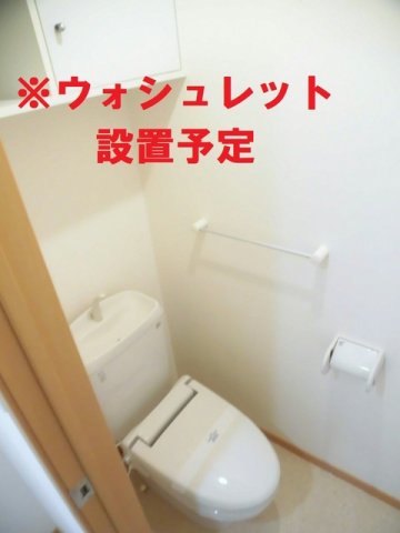 トイレ　ゆったりとした空間のトイレです