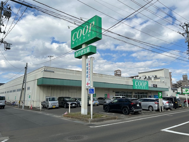 スーパー　みやぎ生協南小泉店（スーパー）まで300m