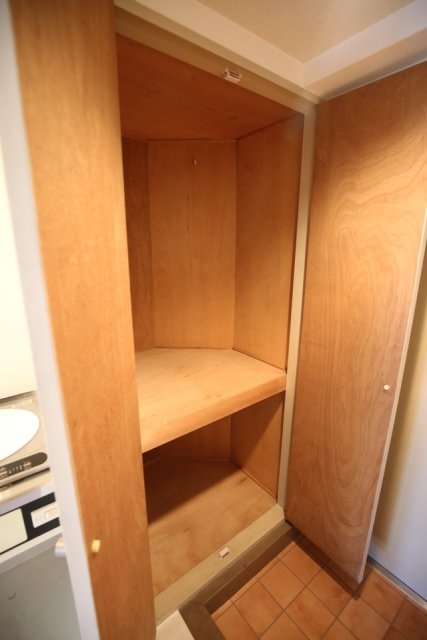 収納　ちょっとした収納スペースも充実しています