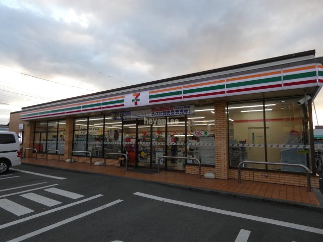 コンビニ　セブン－イレブン　熊本江越１丁目店（コンビニ）まで493m