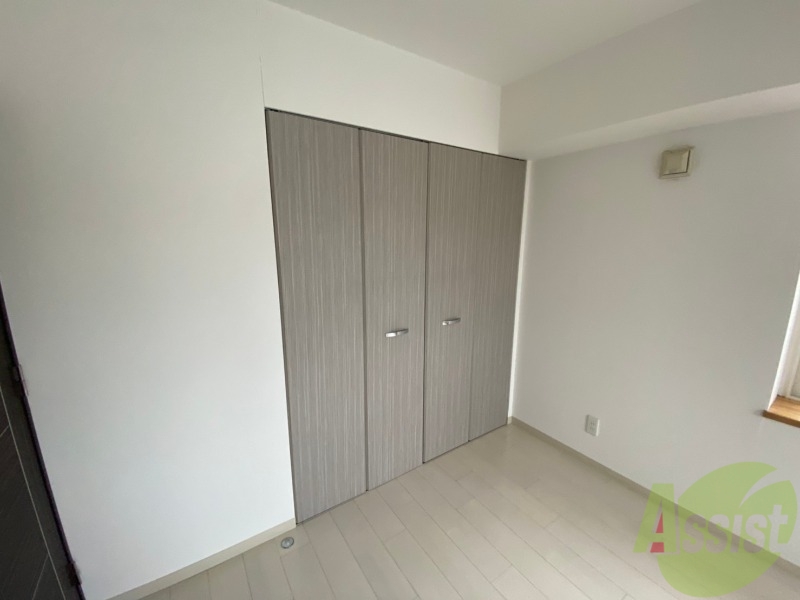 収納　洋室にあった収納。荷物がたくさんあっても大丈夫。