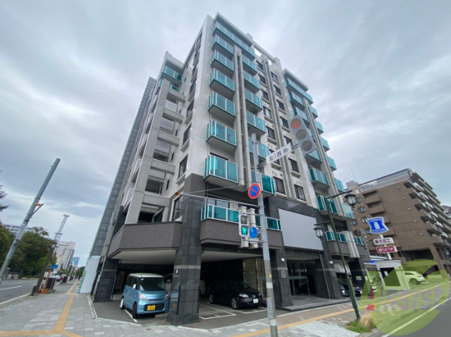 建物外観　札幌市中央区北１条西「ノヴァ知事公館前」