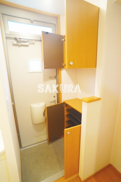 玄関　大容量のシューズボックス♪