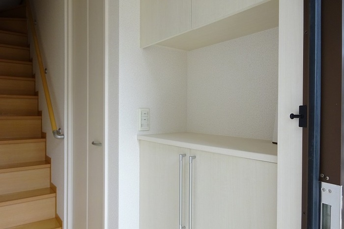 玄関　シューズボックスです