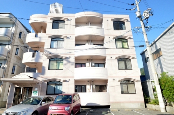 建物外観　可部エリアで数少ないペット可単身物件♪