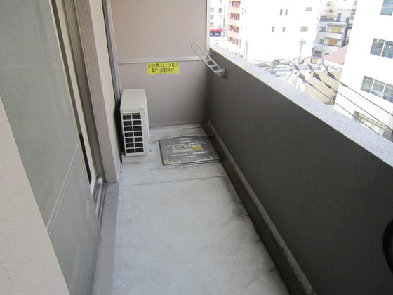 バルコニー　※他部屋の写真です。現況優先
