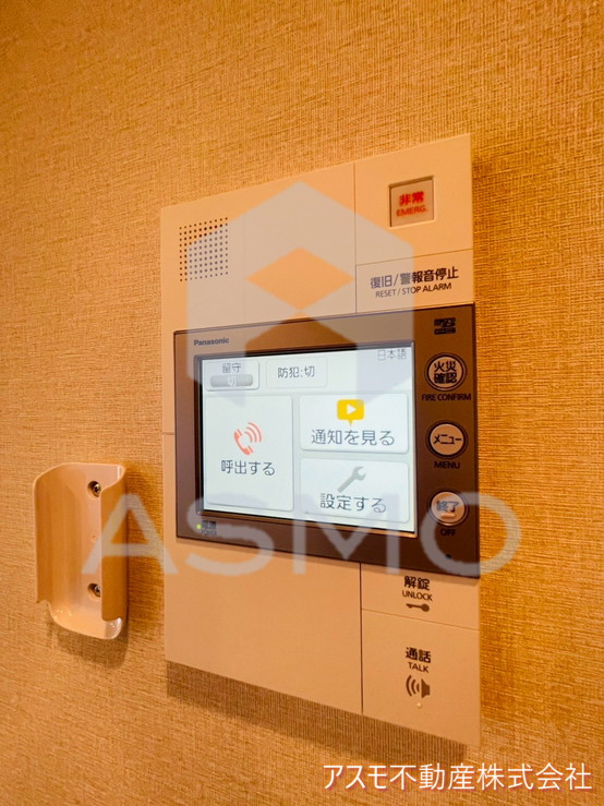 セキュリティ　同マンション別部屋　参考写真