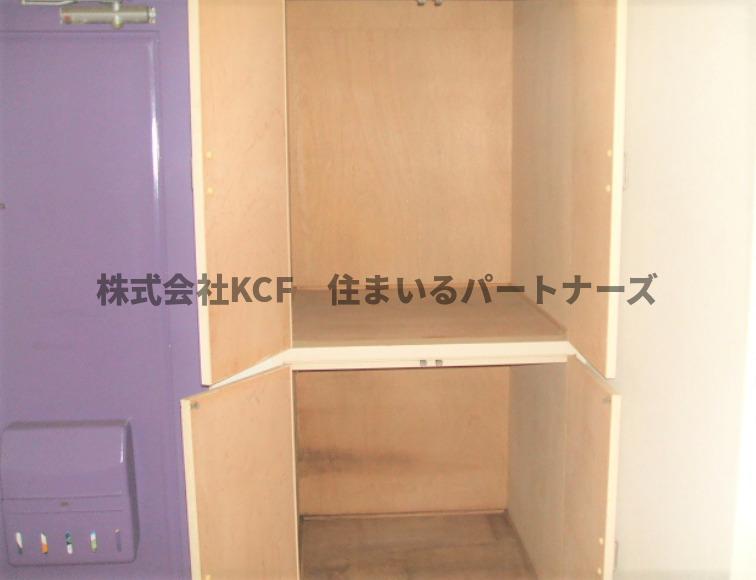 収納　大きなものも収納できそうです