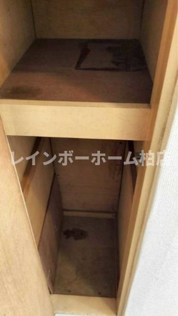 収納　たっぷりとした収納スペースです