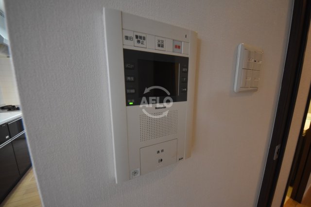 セキュリティ　グランアッシュ野江　モニター付きインターホン