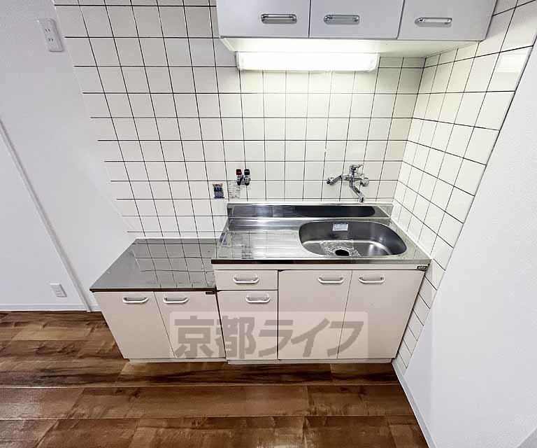 キッチン　ガスコンロ設置可