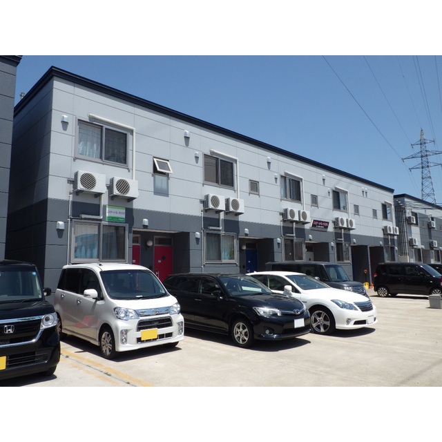 建物外観　高気密・高断熱オール電化アパート！