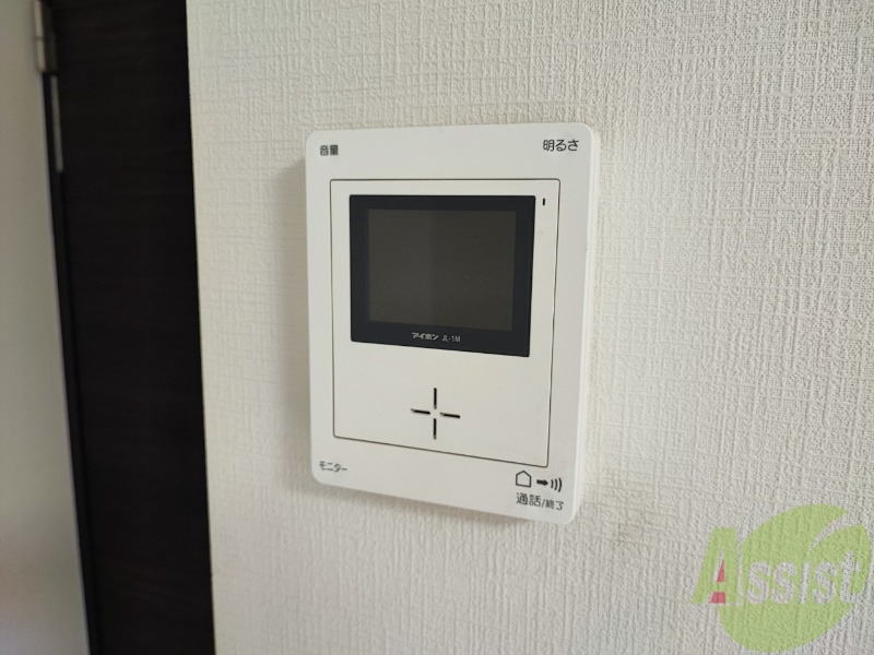 セキュリティ　来客時にはこちらのチャイムが鳴りますよ。