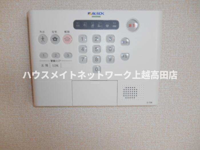 セキュリティ　ホームセキュリティー操作パネル
