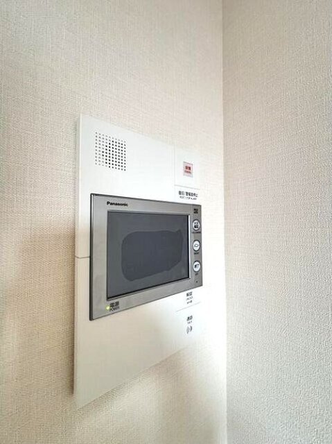 セキュリティ　モニタ付きインターホンです
