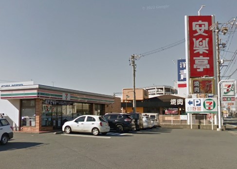 コンビニ　セブン－イレブン浜松自動車街店（コンビニ）まで784m