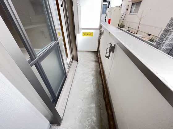 バルコニー　※別部屋の写真です
