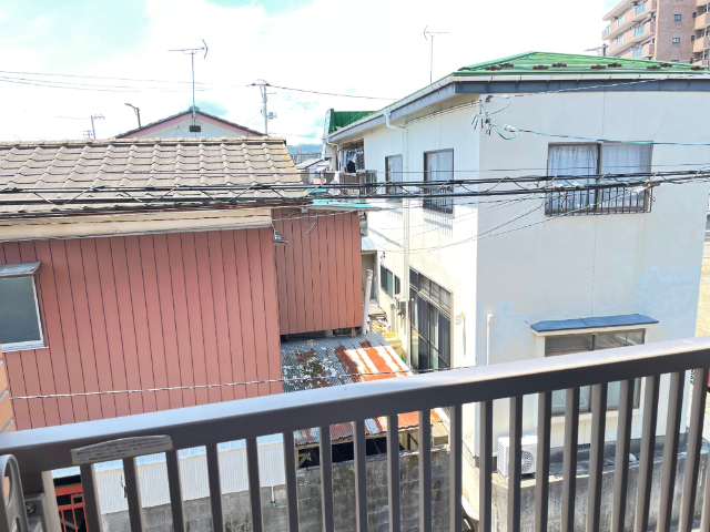 眺望　西向きです。