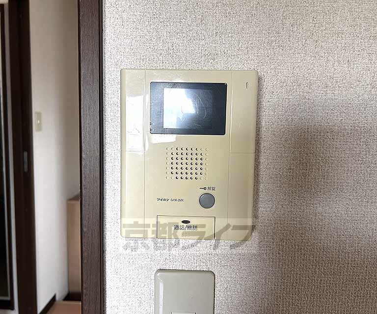 セキュリティ　インターホンです
