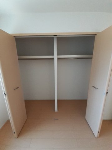 収納　たっぷりとした収納スペースです