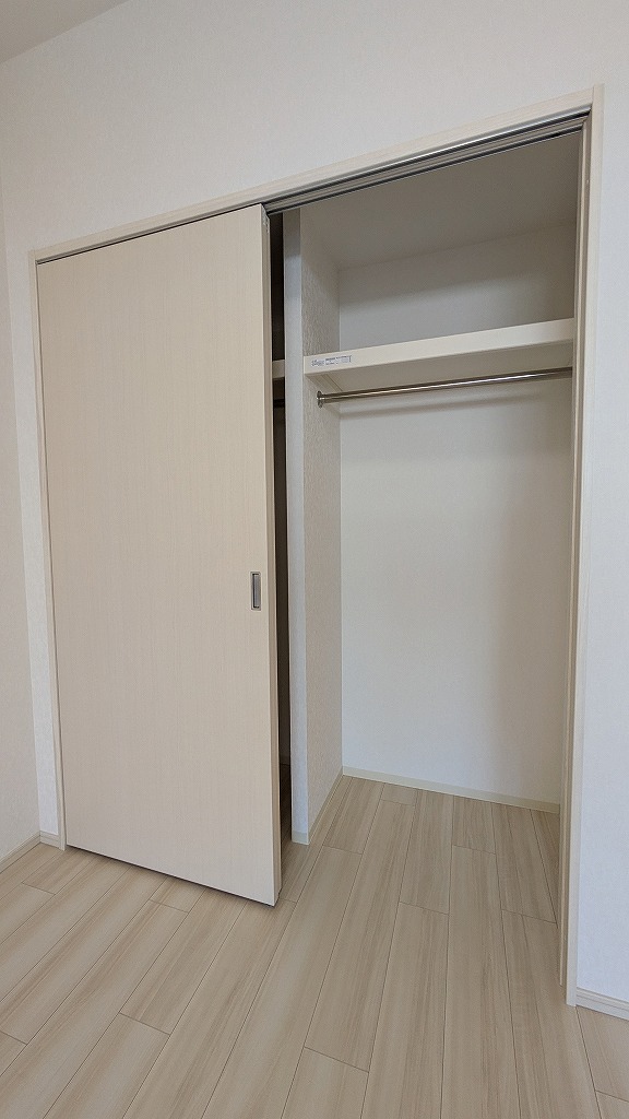 収納　モデルルームです