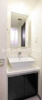 洗面設備　※別部屋参考