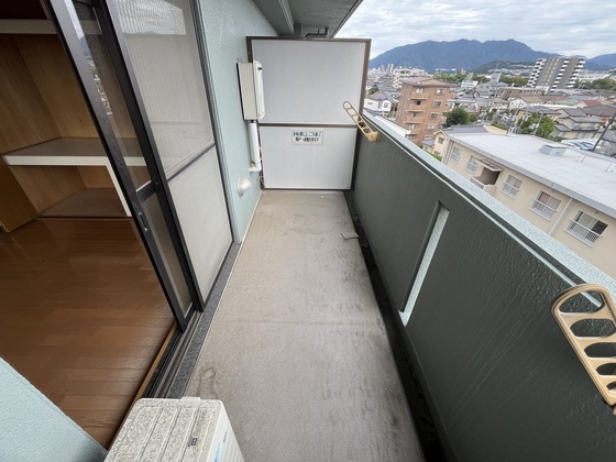 バルコニー　※別部屋の写真です
