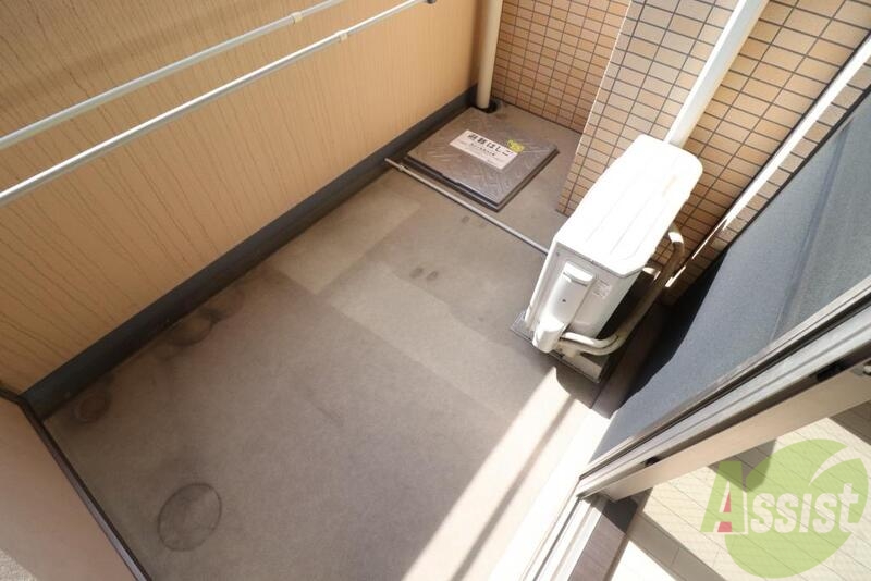バルコニー　日当たり良好