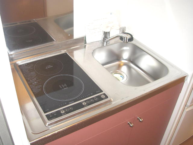 キッチン　同タイプキッチン：2口電気コンロ