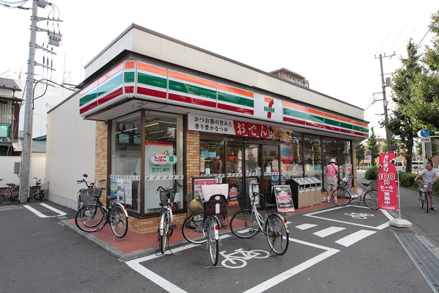 コンビニ　セブンイレブン 川崎四谷上町北店（コンビニ）まで150m