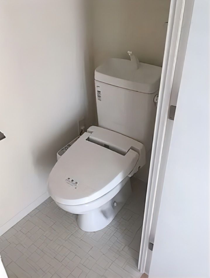 トイレ　ゆったりとした空間のトイレです