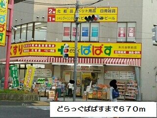 ドラックストア　どらっぐぱぱす（ドラッグストア）まで670m