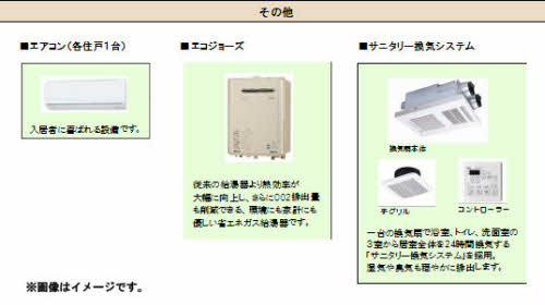 その他設備　イメージです