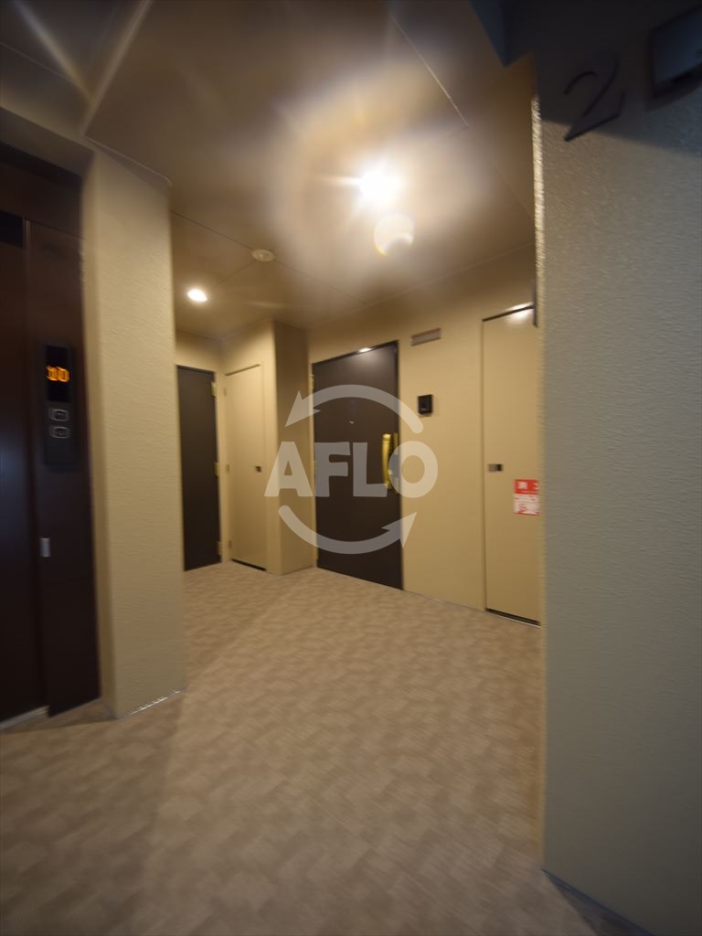 その他共有部分　アルデールトモ北堀江　エレベータホール