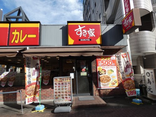 飲食店　すき家鶴屋町店（飲食店）まで1654m