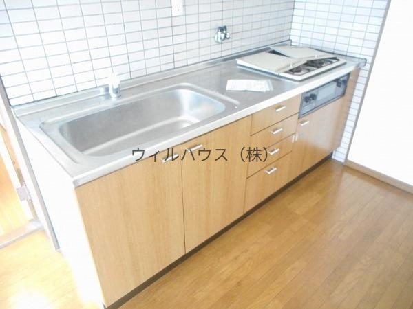 キッチン　３口ガスコンロ！