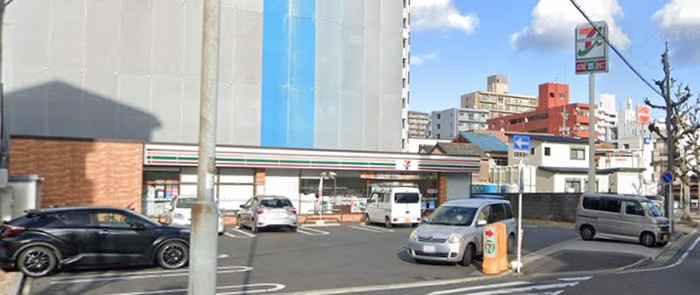 コンビニ　セブンイレブン新栄2丁目南店（コンビニ）まで400m